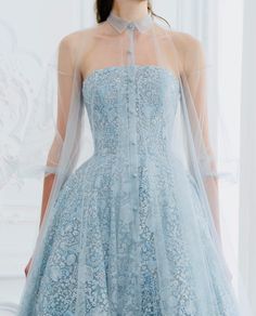 Paolo sebastian fall 2018 Fabulous Dress, Ballerina Dress, Blue Lagoon, Fantasy Fashion, Couture Collection, 40th Birthday