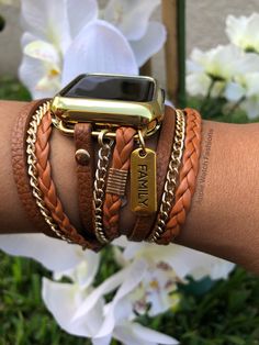 Apple Watch Bands Women Fashion, Watch Bands Women, Cute Apple Watch Bands, Apple Watch Bands Fashion, Wrap Fashion, Apple Watch Fashion, Apple Watch Accessories, Watch Fashion