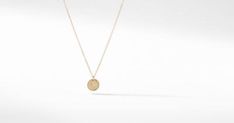 “E” for Emerson - Initial Charm Necklace in 18K Yellow Gold with Diamonds Initial Charm, David Yurman, Things To Buy, Timeless Beauty, Charm Necklace, Womens Necklaces, Pearl Necklace, Initials, 18k Gold