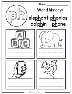 Get your free digraphs worksheets here - with fun activities, writing tasks, and coloring tasks to help kids learn digraphs sounds! Free and printable phonics pdf worksheets!!