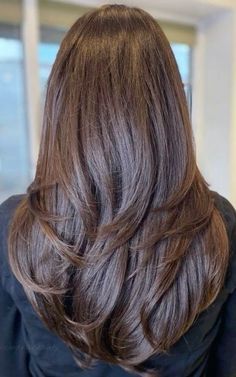 Indian Hair Cuts, Long Hair Highlights, Layered Haircuts For Medium Hair, Long Hair With Bangs, Hair Stylist Life