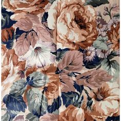 Listing is for one continuous cut of fabric measuring 6 yards + 30 inches  Fabric Details Brand:  House & Home Pattern:  English Garden Contents:  100% Cotton Width:  54 inch English Garden, Fabric Details, Vintage House, Yard, Floral, Fabric, Pattern