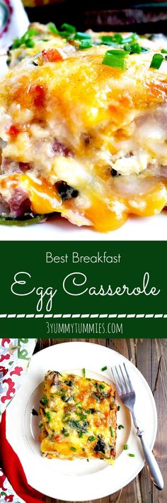 the best breakfast egg casserole recipe ever