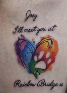 Cat Tattoo Rememberance, Pawprint Tattoos, Claddagh Tattoo, Tattoo Eagle, Bridge Tattoo, Watercolour Tattoo, Pet Memorial Tattoo, Paw Wallpaper, 50 Tattoo