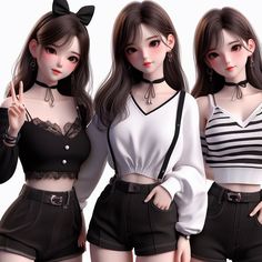 Trio Bff Pictures, Trio Bff, Anime Princess Dress, Cute Friend Poses, Group Photo Poses, Princess Paper Dolls, Free Fire Hip Hop Bundle Photo, Cute Photo Poses, Best Friend Pictures Tumblr