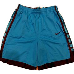 Nike Elite Boys Youth Basketball Shorts Color: Teal Blue Black Sizes Available: Large And Xl Sku: Dd2406447 Casual Blue Basketball Shorts, Casual Blue Basketball Athletic Shorts, Casual Blue Athletic Shorts For Basketball, Sporty Blue Basketball Shorts, Sporty Blue Shorts For Basketball, Nike Casual Basketball Athletic Shorts, Nike Sweatshorts, Boys Nike Shorts, Boys Basketball Shorts