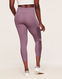 These high-waisted, figure-flattering leggings are made with breathable mesh and a hidden pocket for your cards and cash. The Dark Purple Cali Stripe Mesh leggings will keep you comfortable and supported all day long. (Available in sizes XS-XL.) Mesh Leggings, Adore Me, Compression Fabric, Hidden Pocket, Dark Purple, Cali, Credit Card, High Waist, Mesh