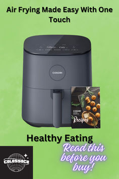 an air fryer made easy with one touch healthy eating read this before you buy