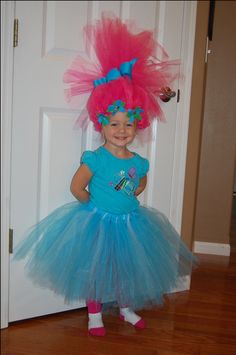 Princess Poppy - Trolls Poppy And Barb, Poppy Costume, Diy Costume, Trunk Or Treat, Halloween 2024, Diy Costumes, Trunk