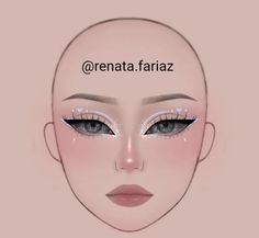 Face Charts, Makeup Drawing, Makeup Face Charts, Fun Makeup, Pinterest Makeup, Eye Makeup Designs, Makijaż Smokey Eye, Dope Makeup