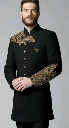 Aesthetic Suits, Men Prom, Baju Kahwin, Suit Indian, Groom Dress Men, Indian Groom Wear, Plain Jacket, Wedding Dresses Men Indian, Men Aesthetic