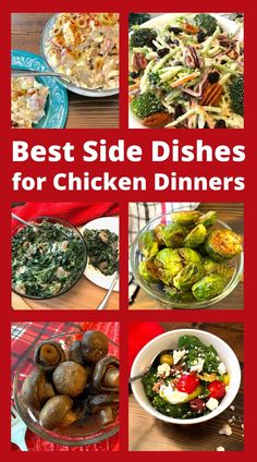 the best side dishes for chicken dinners