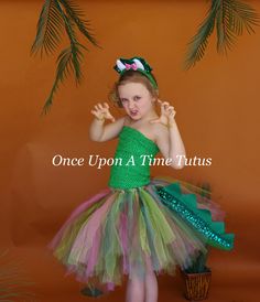 "Dinosaur tutu dress, Dinosaur costume, Halloween costume, Birthday outfit, Little Girls Tutu Dress, Baby Girls Tutu, Toddler Tutu, Smash Cake Outfit, Kids Tutu Skirt, Infant Tutus, Adult Ladies Teen Size, Children's Tutus, Child Size, Little Girls Tutu Dress, Halloween Costume, Kids Dress, Kids Outfit A full tulle tutu made on an unlined crochet top is perfect for so many uses! Wear as a Halloween costume, use as a photography prop, parade or pageant wear, first birthday party outfit, school pl Girl Dinosaur Costume, Triceratops Costume, Lizard Costume, Costume Dinosaure, Tutu En Tulle, Up Halloween Costumes, Tutu Skirt Kids, Pageant Wear, Kids Tutu