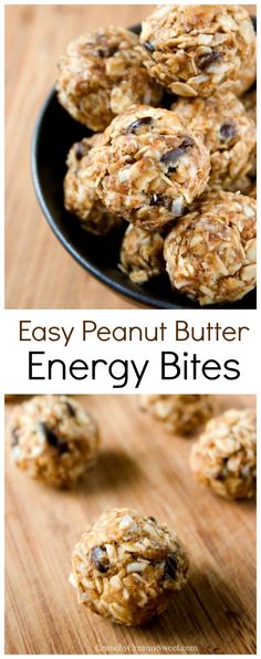 an easy peanut butter energy bites recipe