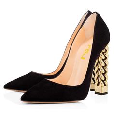 Fsj Women Gold Metal Chain Chunky High Heel Pointed Toe Slip On Fashion Party Prom Pumps Prom Shoes Size 4-15 Us Product Details Size: 12 Color: Black-Suede Brand: No Brand Mpn: Does Not Apply Upc: Does Not Apply Ean: Does Not Apply * Date First Available : November 9, 2022 Prom Pumps, Mid Heels Pumps, Chunky Heel Pumps, Slip On Pumps, Pumps Heels Stilettos, Chunky High Heels, Kitten Heel Pumps, Ankle Strap Pumps, Prom Shoes