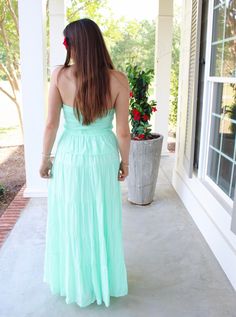 Fitting: True to SizeModel wearing size SLength: MaxiNeckline: HalterSleeves: SleevelessBack: Ruched Midi Maxi Dress, Prom Gown, Different Fabrics, Color Show, Mint Green, Custom Color, Evening Gowns, Custom Sizing, Evening Dresses