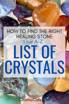 List Of Crystals For Witchcraft, Crystals By Color, Seer Stone Meaning, History Of Crystals, Crystals For Alignment, Crystals For Guidance, Healing Properties Of Crystals, Healing Crystals And Stones, How To Choose Crystals