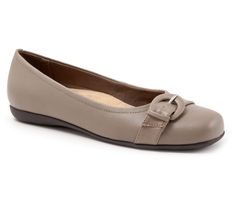 When the day calls for polished flats (and it often does), go for this belted boss-level pair. From Trotters. The Day