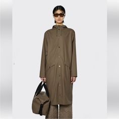 Questions? Leave A Comment Below! Classic Beige Raincoat For Fall, Brown Hooded Outerwear For Everyday, Beige Long Sleeve Raincoat For Fall, Classic Brown Outerwear For Everyday, Beige Travel Outerwear For Fall, Brown Long Coat Outerwear For Everyday, Classic Brown Everyday Outerwear, Brown Long Coat For Everyday Wear, Brown Long Coat For Everyday