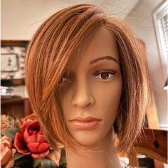 Raquel Welch Tru2life Synthetic Wig. Average Size. Rusty Auburn Color. Worn Once. Care Instructions And Original Box Included. Auburn Color, Wig Color, Raquel Welch, Synthetic Wig, Synthetic Wigs, Auburn, Orange Red, Color Orange, Womens Hairstyles