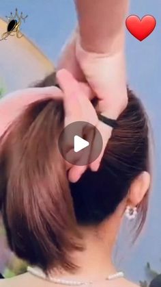 Easy Way To Style Long Hair, Easy Bun Hairstyles Medium Length, Dressy Ponytail Hairstyles For Medium Length, Thick Hair Ponytail Hacks, Bun Tutorial With Clip, Hairstyles For Every Hair Type, How To Do An Updo Yourself, Cute Ponytail Styles, Hair Stylist Tips