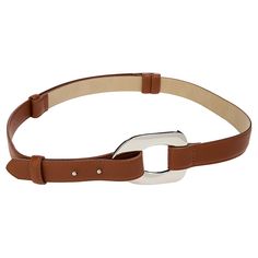 WynneCollection Dressy Abstract Buckle Belt   This sleek, stylish belt can be the star of the show or a supporting role in any outfit for any occasion. Buckle Belt, Belts For Women, The Star, Belt Buckles, Cognac, Black Silver, Fashion Accessories, Women Accessories, Sleek