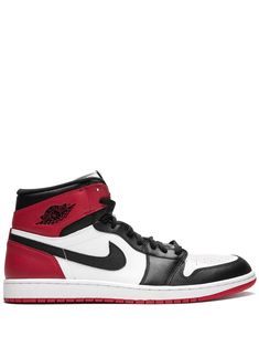 Supplied by a premier sneaker marketplace dealing with unworn, already sold out, in demand rarities. Each product is rigorously inspected by experienced experts guaranteeing authenticity. One of the celebrated original colourways of the Air Jordan 1 from 1985, the “Black Toe” edition features a look similar to the “Chicago” colourway but with a different take on the colour blocking. This is the first and so far only time the “Black Toes” have released in the OG construction complete with an accurate shape and Nike Air branding on the tongue. Black Toes, All Jordans, Red Jordans, Jordan Red, Jordan Air, Air Jordan 1 Retro High Og, Colour Blocking, Air Jordan 1 Retro High, Best Running Shoes