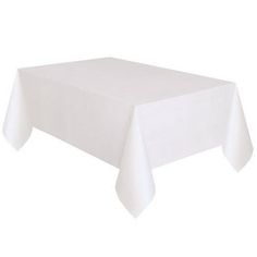 a white tablecloth on a white background with no people in the photo to describe