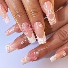 Get winter-ready with these stunning 24PCS Press-On Nails featuring glossy pink hues, bow and flower charms, pearls, and rhinestone accents. ❄️ Designed in a chic French square style, these medium-length nails are easy to apply and perfect for adding glam to any look. Shop now to elevate your winter manicure effortlessly!

#WinterNails #PressOnNails #PinkNailArt #FrenchNails #BowAndFlowerDesign #GlossyNails #DIYManicure #WinterGlam