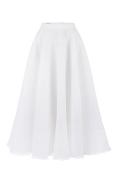 a white skirt is shown on a white background