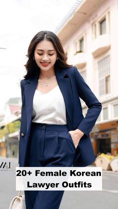 Chic and professional female Korean lawyer outfits that blend style and confidence. Discover the perfect looks for a powerful impression. Business Formal