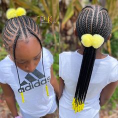 Kids Cornrow Hairstyles, Black Baby Girl Hairstyles, Kids Braids, Toddler Hairstyles, Toddler Hairstyles Girl, Natural Hairstyles For Kids