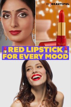 Rainbow Music, Red Lip Color, Latest Makeup Trends, Fresh Makeup, Best Makeup Tips, Shade Of Red, Liquid Lip Color, Everyday Hacks