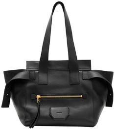 PRICES MAY VARY. Zip closure Grab strap Modern tote shape shape Smooth leather One internal pocket Tote Bag Black, Handbag Black, Work Bag, Shoulder Tote Bag, Women Accessories Bags, Black Tote Bag, Shoulder Tote, All Saints, Black Handbags