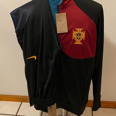 Nike , Authentic&Licensed , Unisex , Sizes , S , M , L , Xl , Xxl Luxury Nike Long Sleeve Sport Coat, Nike Vest, Blue Jacket Men, Training Suit, Black And White Nikes, Nike Track Jacket, Cristiano Ronaldo 7, Golf Jackets, Nike Fleece