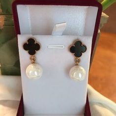 I just discovered this while shopping on Poshmark: . Check it out! Price: $12 Size: OS, listed by veronicabat Elegant Black Earrings For Spring, Elegant Black Spring Jewelry, Fun Clothes, Black Clover, Gold Black, Women's Jewelry, Costume Jewelry, Check It Out, White Black