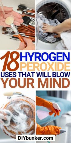 Peroxide Cleaner, Cleaning With Hydrogen Peroxide, Cleaning With Peroxide, Clean Hacks, Peroxide Uses, Hydrogen Peroxide Uses, Homemade Cleaning Supplies, Natural Cleaning Recipes, Clean Fast