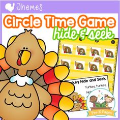 a turkey themed game for kids to play with