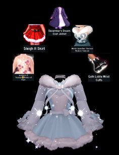 Cute Royale High Outfits Cheap, Royal High Christmas Outfits, Cute Royale High Outfits, Outfit Base, Royale High Outfits, High Clothes, High Fashion Makeup