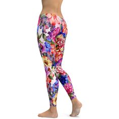 Do you already own floral leggings? If not, these Colorful Floral Leggings are the perfect style to complete your summer wardrobe. If yes, than you need to add these leggings to your collection of floral leggings to enlarge on your dynamic summer look. Our designer did a great job combining the different colors and different flowers making it an eye-catching legging. Floral Leggings, Great Job, Different Flowers, Perfect Style, Summer Look, Summer Wardrobe, Summer Looks, Different Colors, Leggings