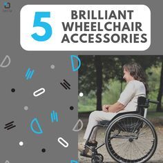 Check out these clever and cool wheelchair accessories, they will make life easier and allow you to customize your wheelchair.   1. Sun & Rain Canopy This is a useful accessory for everyday activities. The canopy protects one from the sun and its harmful UV rays and can also act as a shield for heavy rainfall. Don't let the weather ruin your day! 2. Light-Up Casters   These lights up casters are a fun addition to any wheelchair and can also be helpful for navigating in the dark. They come in Wheelchair Hacks, Wheelchair Exercises, Wheelchair Bags, Walker Accessories, Disabled Women, Heavy Rainfall