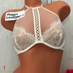 Brand New, Never Worn Lingerie Outfits, White Silver, Women's Intimates, Victoria’s Secret, Bralette, Victoria's Secret, Lingerie, Brand New, Bra