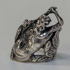 *  Our own design depicting the great Poseidon in all its glory!*  Hand made in our workshops in Devon*  .925 fully hall marked sterling silver ring*  Available in M - Z*  Special Sizes are available on request Silver Fantasy Rings For Collectors, Ring Stones, Tree Of Life Ring, Jewel Dress, Greek God, Lady Biker, Greek Gods, Favorite Rings, 925 Silver Rings