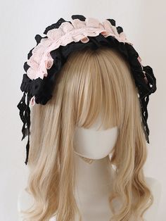 This price is for a hairband only, others are not included. Lolita Accessories:Hairband Size Free Size Length 31 Width 12 Lace Hairband, Lace Headbands, Blue White And Black, Reasons To Smile, Lolita Fashion, Alternative Fashion, Hair Band, Headpiece, Double Layer