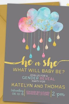 a baby shower party with balloons and confetti