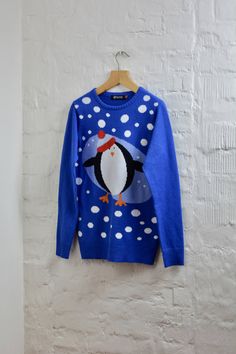 Vintage Blue Knitted Ugly Christmas Sweater Christmas Bird Light Blue Winter Cardigan Stockings Blue Cosby Jumper Size M Knitted Festival Jumper.  Material: 100% Acrylic Measurements: Pit to pit: 19,2"/49cm. Shoulder: 15,7"/40cm. Length: 27,5"/70cm. Sleeve: 25,5"/65cm. Condition: Great Vintage Condition.  Please feel free to ask any questions about the items for more details before purchase.   Please note - ships from North Europe, and delivery to US, Canada, Australia takes average 2-3 weeks Ke Blue Crew Neck Cardigan For Winter, Light Blue Crew Neck Winter Sweater, Light Blue Crew Neck Sweater For Winter, Blue Knitted Winter Cardigan, Blue Christmas Holiday Sweater, Light Blue Crew Neck Cardigan For Winter, Blue Fair Isle Pattern Winter Sweater, Bird Light, North Europe