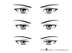 the different types of anime eyes