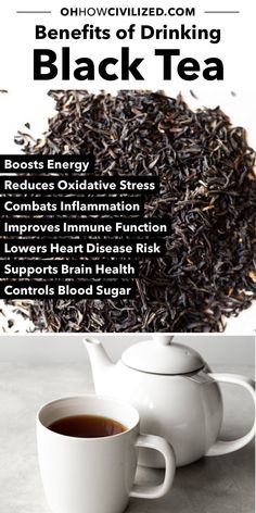 the benefits of drinking black tea