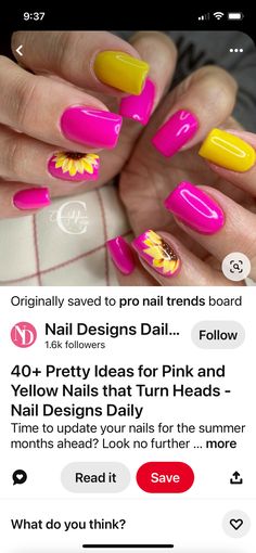 Yellow Nails, Nail Trends, You Nailed It, Nail Designs, Turn Ons, Nails, Beauty