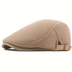 Color: Beige Beret Men, Mens Beret, Ivy Cap, Hat Beret, Berets Cap, Hip Hop Hat, Cap Mens, Mesh Hat, Man Hat